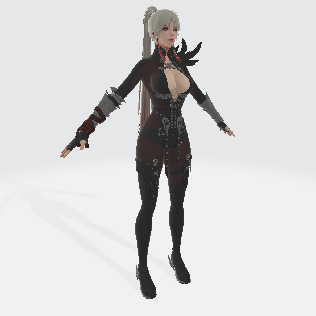 Siete from Vindictus 3D Model