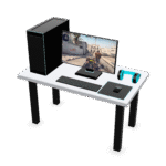 Gamer Desk Setup 3D Model