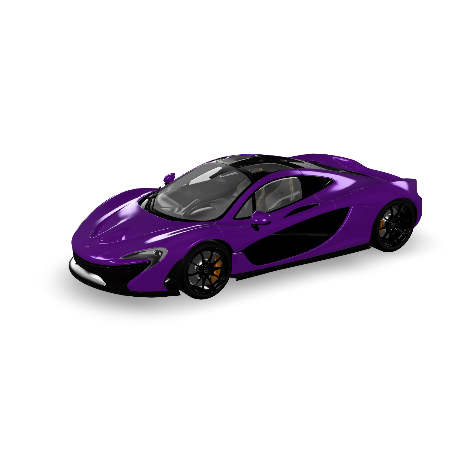 McLaren P1 3D Model 3D Model