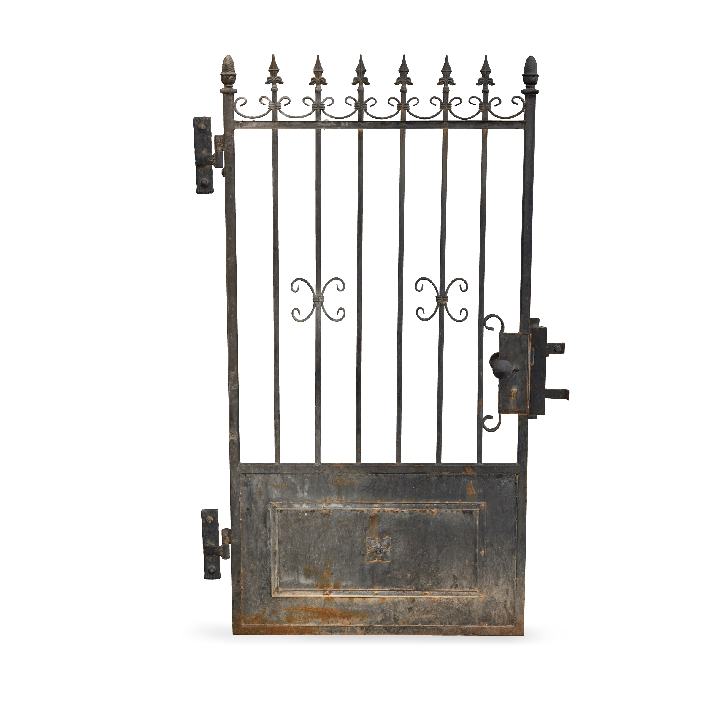 Rusty Metal Gate 3D Model