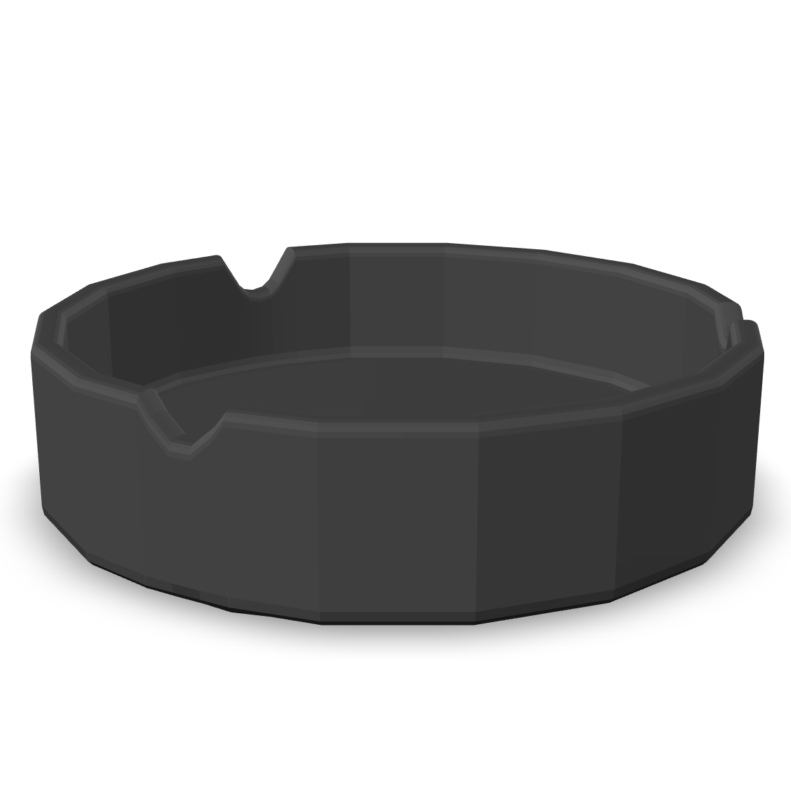 Simple Ashtray Prop 3D Model