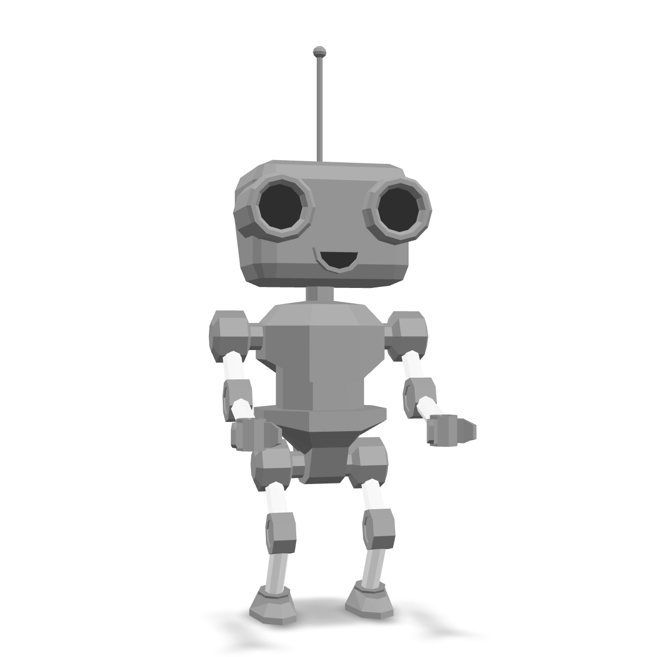 Simple Robot Pal 3D Model