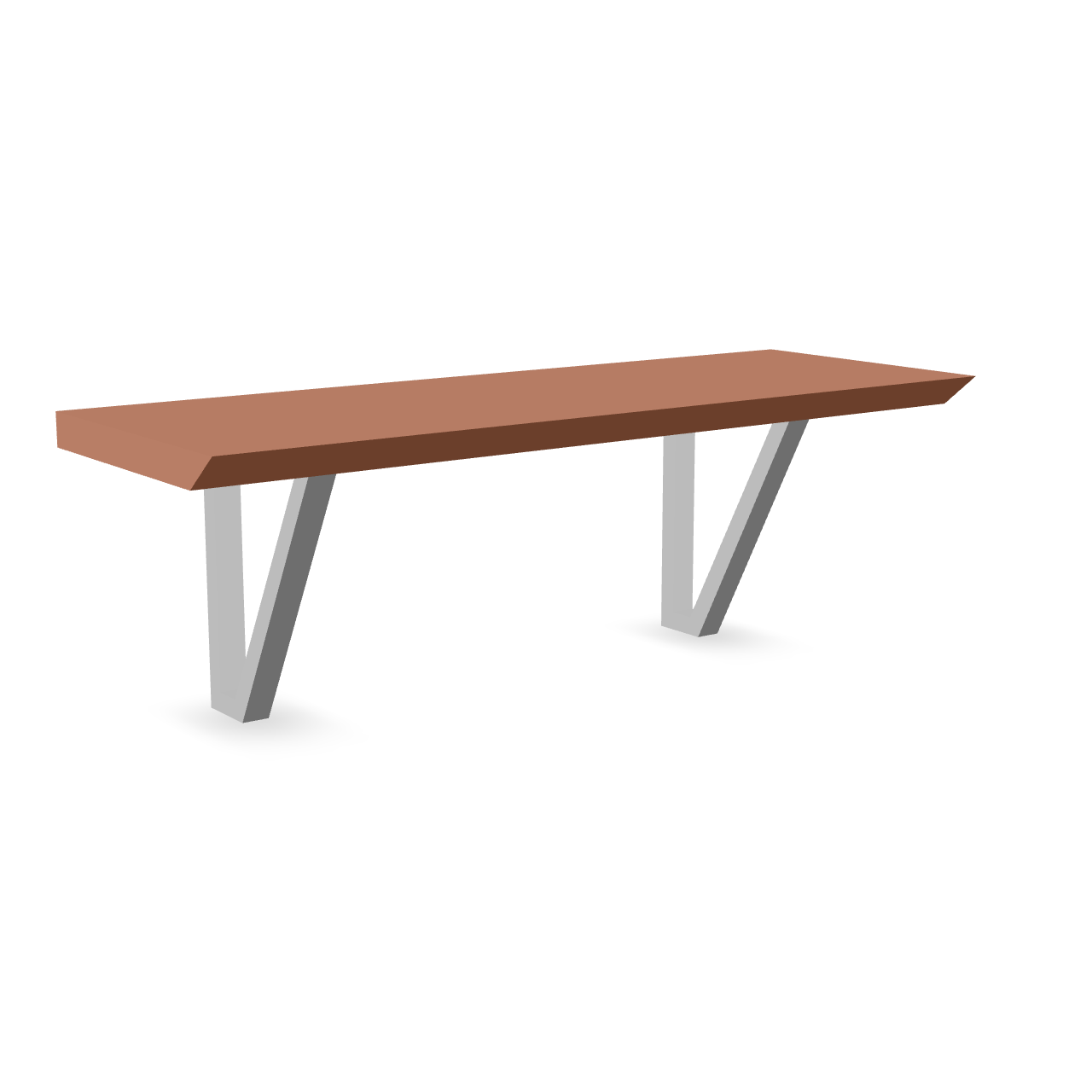 Simple Wall Shelf 3D Model