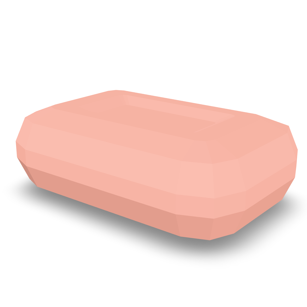Simple Soap Bar 3D Model