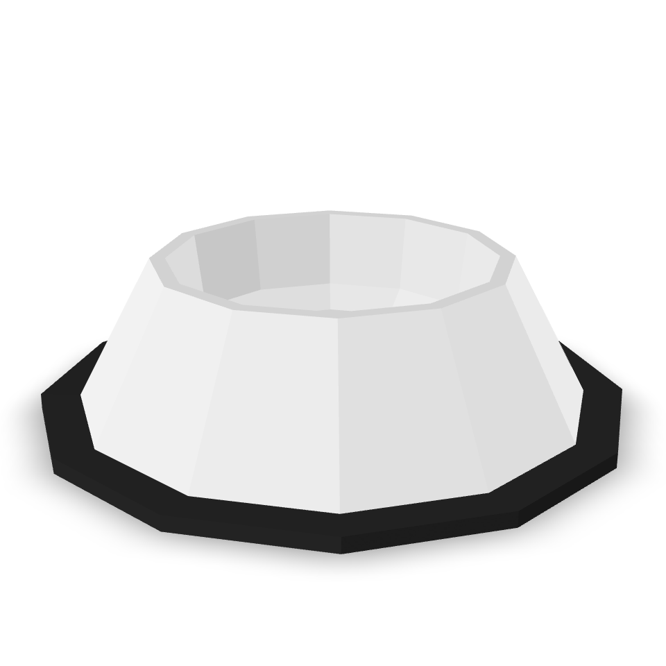 Low Poly Bowl 3D Model
