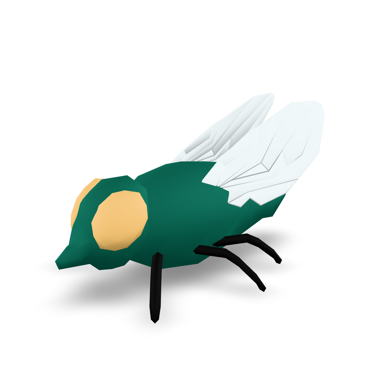 Stylized Fly 3D Model