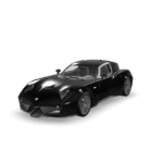 Sleek Sports Car 3D Model
