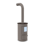 Cartoon Style Stove 3D Model